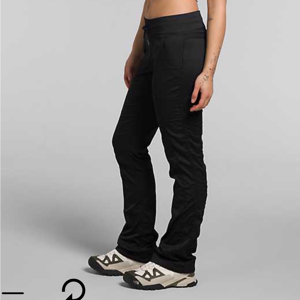 Northface black wind pants